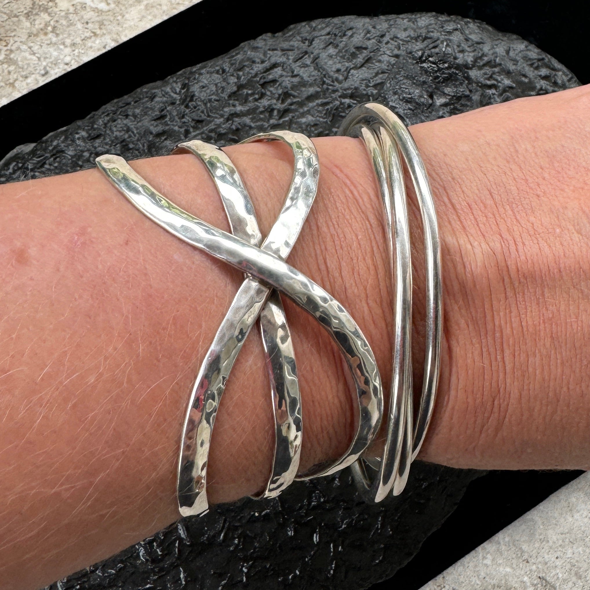 アクセサリー silver925 trinity bangle Trinity