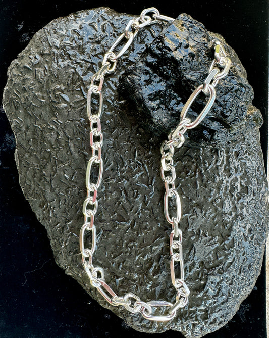 "CIAO BELLA" Sterling Silver Statement Chain